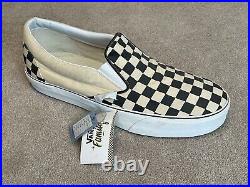 Vintage VANS Huge Giant Store Display Shoe Checkered Slip On with Tags Rare