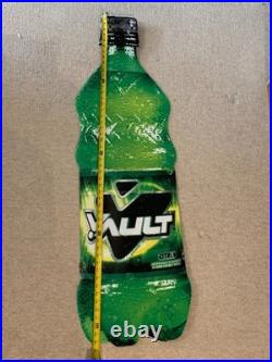 Vintage Vault Energy Soda Store Advertisement Display 50 Tall RARE