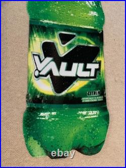 Vintage Vault Energy Soda Store Advertisement Display 50 Tall RARE