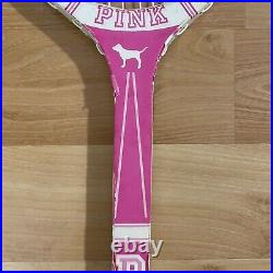 Vintage Victorias Secret VS PINK Tennis Racquet Store Display Pink Dog RARE