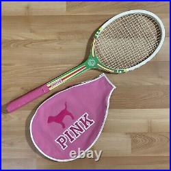 Vintage Victorias Secret VS PINK Tennis Racquet Store Display with Cover RARE G