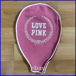 Vintage Victorias Secret VS PINK Tennis Racquet Store Display with Cover RARE Y