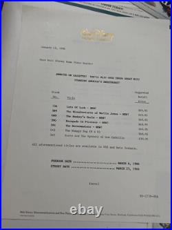 Vintage Walt Disney POP UP Video Store Display Sword In The Stone 1986 RARE Vintage Walt Disney POP UP Video Store Display Sword In The Stone 1986 RARE