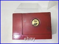 Vintage Yale door lock salesman sample display with key, Working Rare