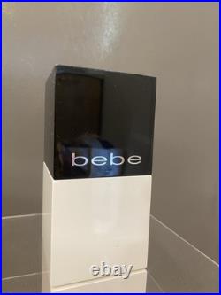 Vintage bebe cosmetic fragrance store display Y2K Commercial Perfume Rare
