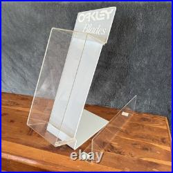 Vtg 1985 OAKLEY BLADES Sunglasses Store Countertop Display Case OG 1st Gen RARE