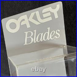 Vtg 1985 OAKLEY BLADES Sunglasses Store Countertop Display Case OG 1st Gen RARE