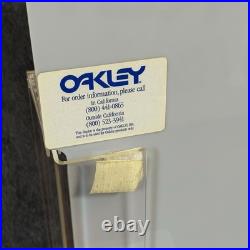 Vtg 1985 OAKLEY BLADES Sunglasses Store Countertop Display Case OG 1st Gen RARE Vtg 1985 OAKLEY BLADES Sunglasses Store Countertop Display Case OG 1st Gen RARE