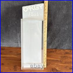Vtg 1985 OAKLEY BLADES Sunglasses Store Countertop Display Case OG 1st Gen RARE