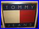 Vtg 1990s TOMMY HILFIGER JEANS Advertising Canvas Store Display Framed Rare 20
