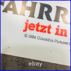 Vtg 1992 Real Ghostbusters MEGA RARE 22 MEGA RARE German McDonald Sign BIKE TOY
