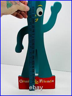 Vtg 2000's Gumby & Friends 18 Chronicle Books Advertising Store Display RARE
