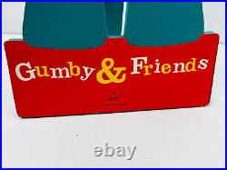 Vtg 2000's Gumby & Friends 18 Chronicle Books Advertising Store Display RARE