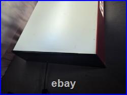 Vtg Canon Camera Store Display With Light Rare Red & White Logo 2 Feet Wide