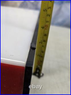 Vtg Canon Camera Store Display With Light Rare Red & White Logo 2 Feet Wide