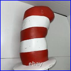 Vtg Dr. Seuss Enterprises 1994 Cat In The Hat Head Store Display Prop Rare HTF