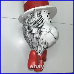 Vtg Dr. Seuss Enterprises 1994 Cat In The Hat Head Store Display Prop Rare HTF