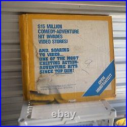 Vtg FIREBIRDS Video Store/ Movie theater Standee Display RARE All items pictured