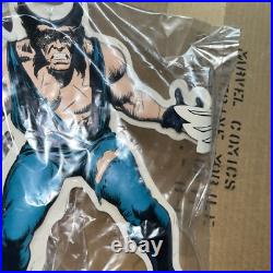 Vtg NOS 1988 Marvel Comics Wolverine Store Display Mobile Blowmold 2 Sided RARE