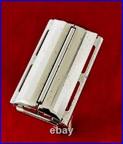 Vtg RARE NOS 1961 GILLETTE SLIM Adjustable Razor Store Display Kin 2 Fat Boy WOW