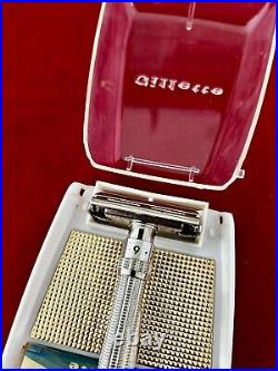 Vtg RARE NOS 1961 GILLETTE SLIM Adjustable Razor Store Display Kin 2 Fat Boy WOW