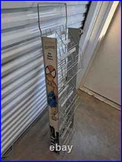 Vtg Rare 90's Marvel Archie Comic Book Wall Hanging Store Display Rack Metal