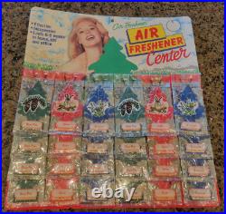 Vtg VERY RARE 1961 Car-Freshner Air Freshener Advertising Trees Store Display