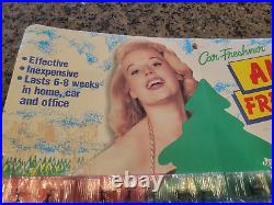 Vtg VERY RARE 1961 Car-Freshner Air Freshener Advertising Trees Store Display