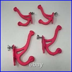 Vtg Victorias Secret PINK Metal Hooks Hardware Fixture Store Display Rare Promo