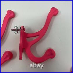 Vtg Victorias Secret PINK Metal Hooks Hardware Fixture Store Display Rare Promo