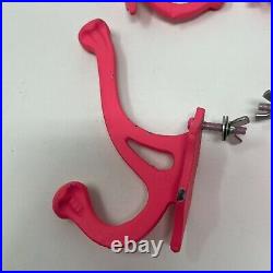 Vtg Victorias Secret PINK Metal Hooks Hardware Fixture Store Display Rare Promo