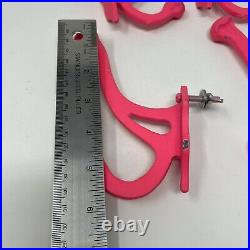 Vtg Victorias Secret PINK Metal Hooks Hardware Fixture Store Display Rare Promo