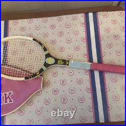 Vtg Victorias Secret VS PINK Tennis Racquet Store Display Rare Cover Dog Puppy