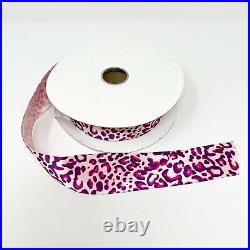 Vtg Victorias Secret Valentines Leopard Store Display Rare Ribbon Spool Promo