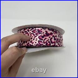 Vtg Victorias Secret Valentines Leopard Store Display Rare Ribbon Spool Promo