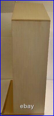 Vtg Wood J&P Coats Thread Spool Store Display Case House Shelf Rack 18 7/8 RARE