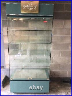 Walt Disney WDCC Classics Collection Store Display Cabinet Rare