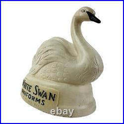 White Swan Nursing Uniforms Advertising Figure Store Display. C. 1950's RARE