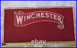 Winchester store display counter gun mat RARE
