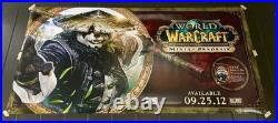 World Of Warcraft Promo Display Vinyl Banner LARGE 3'x6' Store Display RARE