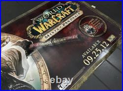 World Of Warcraft Promo Display Vinyl Banner LARGE 3'x6' Store Display RARE