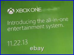 XBOX ONE Promo Display Vinyl Banner LARGE 3'x6' Store Display Advertisement RARE