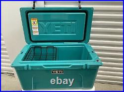 YETI Tundra 65 Cooler Aquifer Blue Used Store Display RARE SOLD OUT HARD TO GET