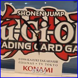 Yu-gi-oh! Shonen Jump Clock Store Display Konami Advertising Sign Rare Yugioh