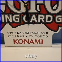 Yu-gi-oh! Shonen Jump Clock Store Display Konami Advertising Sign Rare Yugioh