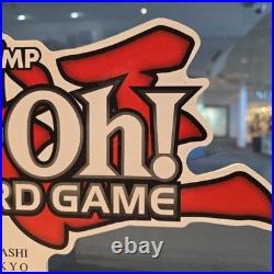 Yu-gi-oh! Shonen Jump Clock Store Display Konami Advertising Sign Rare Yugioh